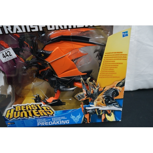 442 - Mint and Boxed Transformers Beast Hunter Predaking