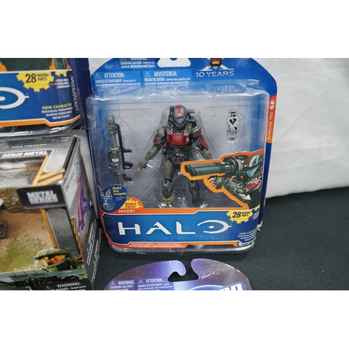 446 - Lot of Various Mint and Boxed Halo Action Figures etc