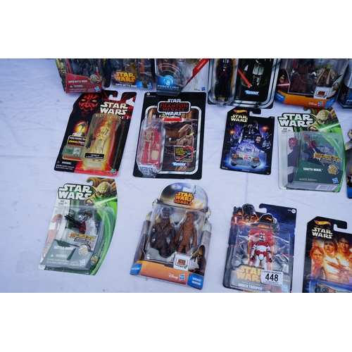 448 - Good Lot of Mint and Boxed Star Wars Action Figures