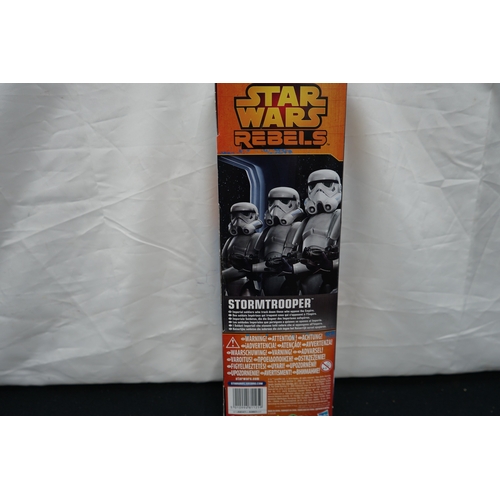 476 - Mint and Boxed Star Wars Stormtrooper Figure