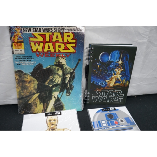 477 - Lot of Various Star Wars Collectables to include a Comic