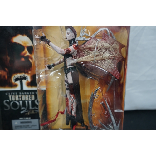 484 - Mint and Boxed Pair of McFarlane Toys Tortured Souls Action Figures