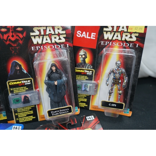 404 - Good Collection of Star Wars Episode 1 Action Figures-All are Mint and Boxed