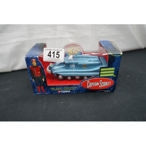 415 - Mint & Boxed Captain Scarlett Spectrum Pursuit Vehicle