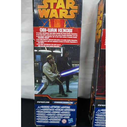 439 - Mint and Boxed Star Wars Action Figures-Obi Wan Kenobi & Abakin Skywalker