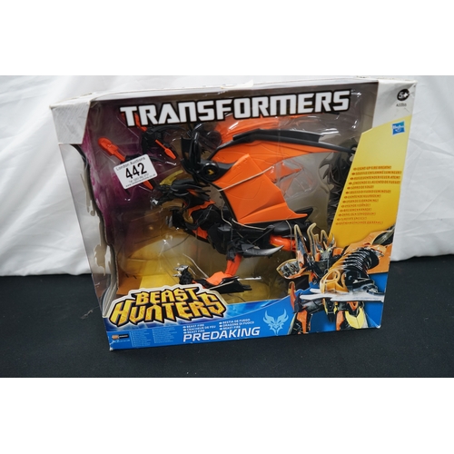 442 - Mint and Boxed Transformers Beast Hunter Predaking