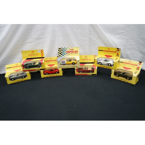 443 - Mixed Lot of Shell Sportscar Collection Diecast Vehicles