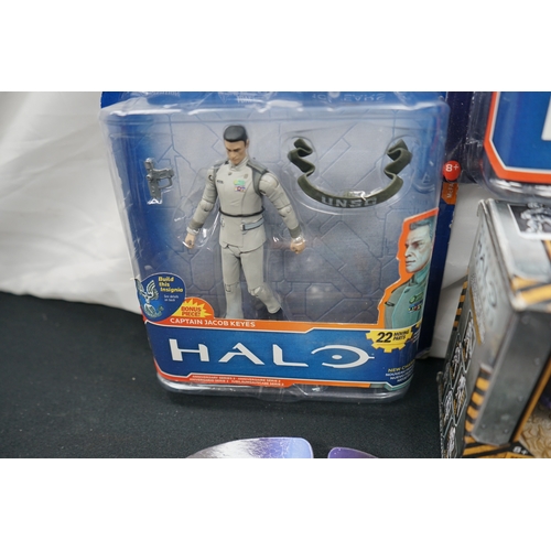 446 - Lot of Various Mint and Boxed Halo Action Figures etc