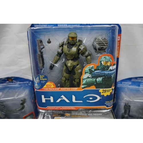 446 - Lot of Various Mint and Boxed Halo Action Figures etc