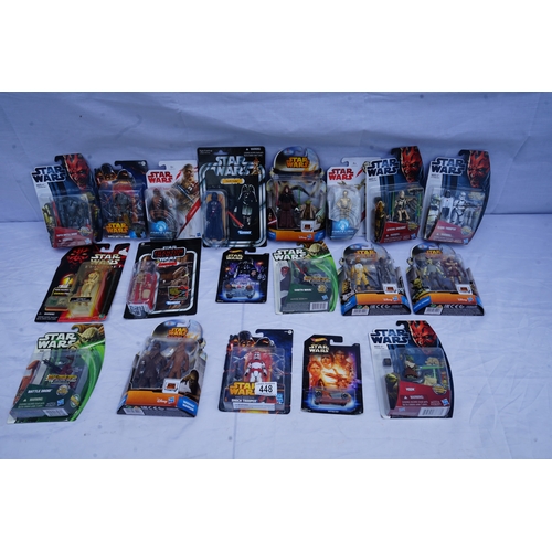 448 - Good Lot of Mint and Boxed Star Wars Action Figures