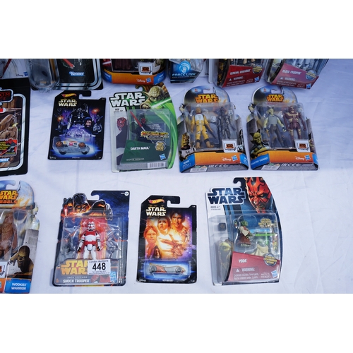 448 - Good Lot of Mint and Boxed Star Wars Action Figures