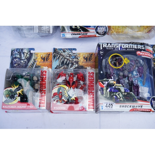 449 - Good Collection of Mint and Boxed Transformers Action Figures