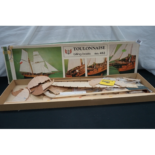 455 - Biling Boats No 482 Toulonnaise Model Kit