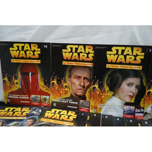 460 - Collection of DeAgostini Star Wars Lead Figures and Accompanying Magazines