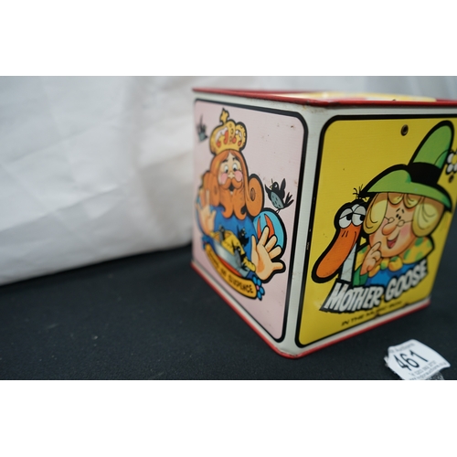 461 - Vintage 1970s Mattel Mother Goose in the Music Box