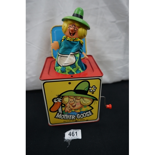 461 - Vintage 1970s Mattel Mother Goose in the Music Box