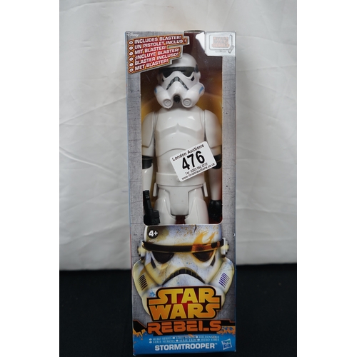 476 - Mint and Boxed Star Wars Stormtrooper Figure