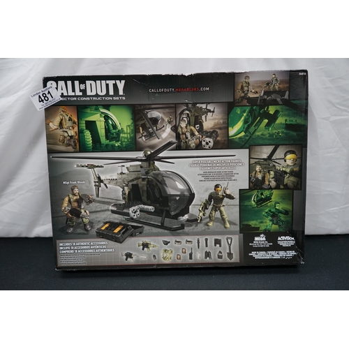 481 - Call of Duty Collectors Construction Set-Chopper Strike