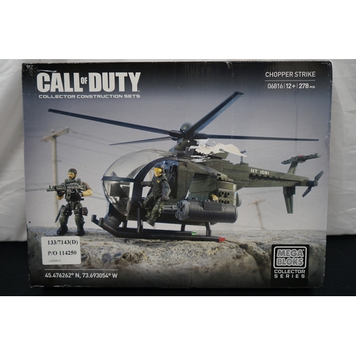 481 - Call of Duty Collectors Construction Set-Chopper Strike