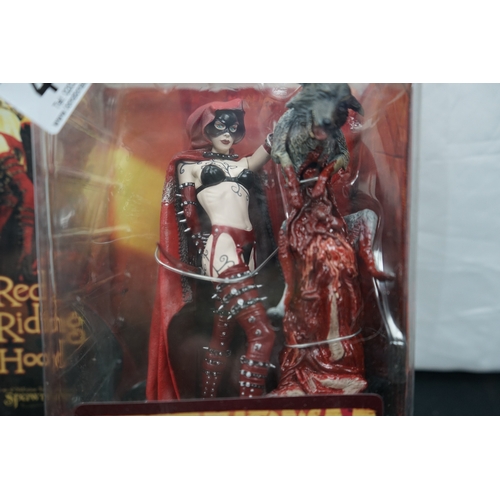 482 - Mint and Boxed McFarlane’s Monsters Twisted Fairy Tales Red Riding Hood Action Figure