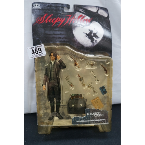 489 - Mint and Boxed McFarlane Toys Sleepy Hollow Ichabod Crane Action Figure