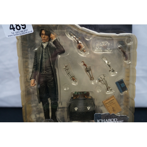 489 - Mint and Boxed McFarlane Toys Sleepy Hollow Ichabod Crane Action Figure