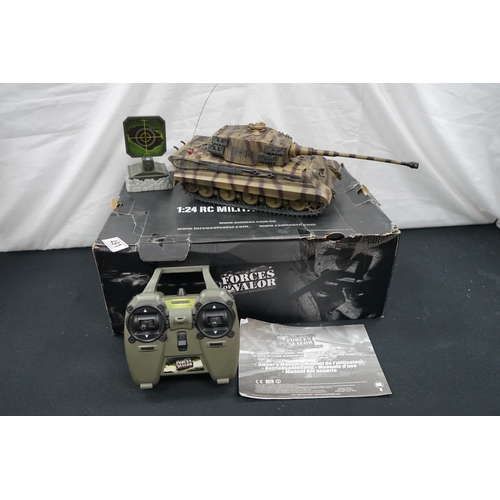 491 - Boxed Forces of Valor RC Series Tank