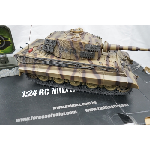 491 - Boxed Forces of Valor RC Series Tank