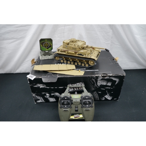 492 - Boxed Forces of Valor RC Series Tank