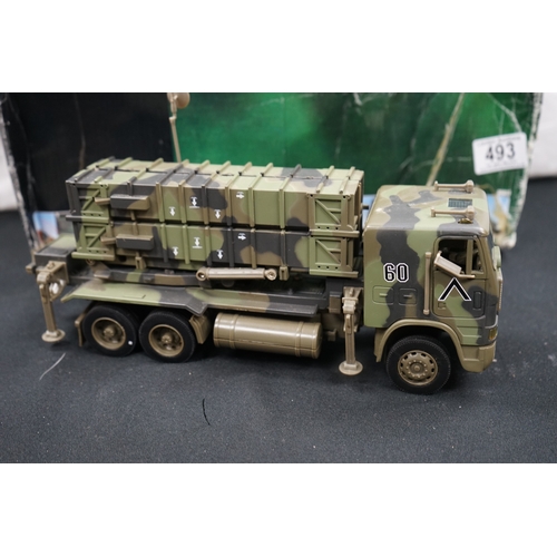 493 - Patriot Missiles Launcher Modern Armour with Infrared Watch Control