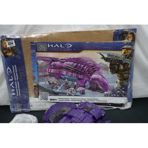 494 - Halo Covenant Phantom Mega Bloks Collectors Series Set