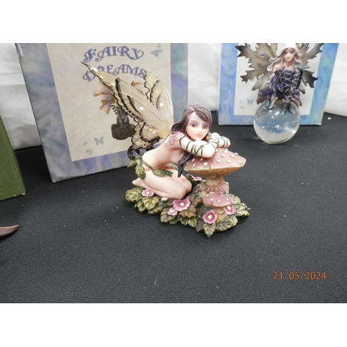 359 - Collection of Mint and Boxed Fairy Dreams Figurines