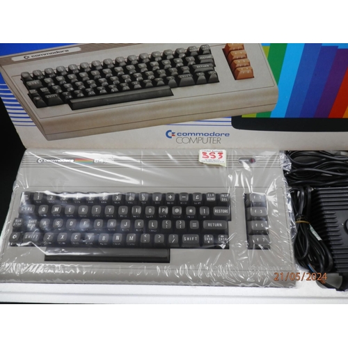 363 - New and Unused Commodore 64 Micro Computer in Original Packaging-Factory Sealed