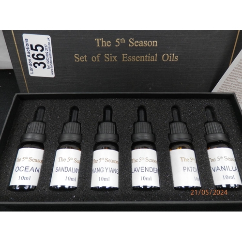 365 - 5th Season:Set of Six Essential Oils