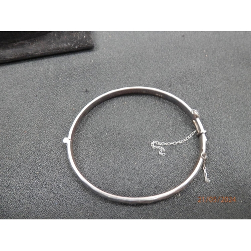 368 - Hallmarked Silver Bangle in Box