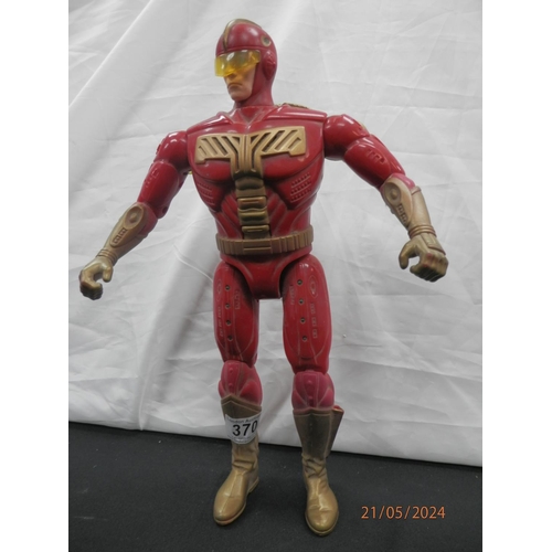 370 - Vintage 1990s Turbo Man Action Figure