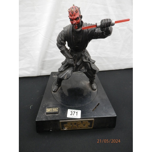 371 - 1990s Star Wars Darth Maul Talking Coin Bank