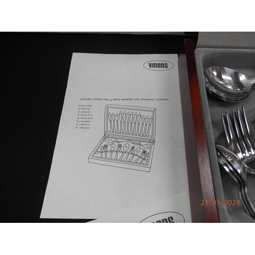 375 - Unused Viners Cutlery Canteen