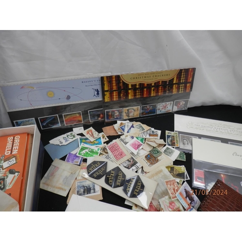 383 - Collection of Mint GB Stamps plus Various Loose Stamps