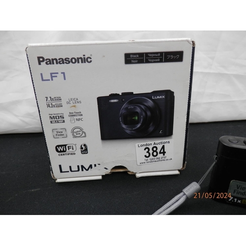 384 - Boxed Panasonic LF1 Digital Camera