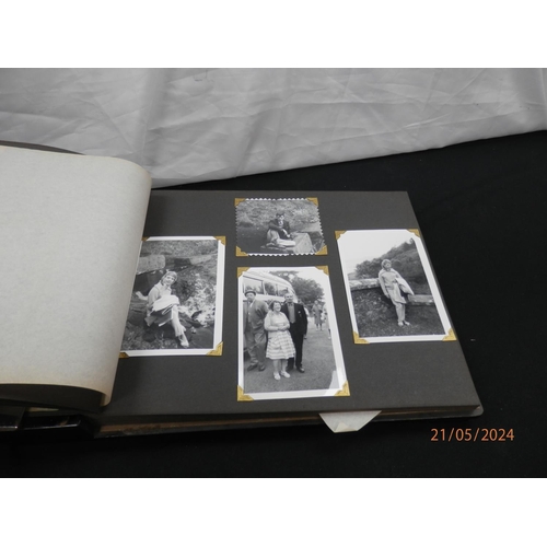 385 - Vintage Japanese Black Lacquered Musical Photograph Album