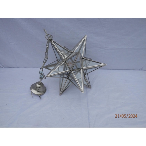 712 - Vaughan Star Lantern light Fitting rrp £895