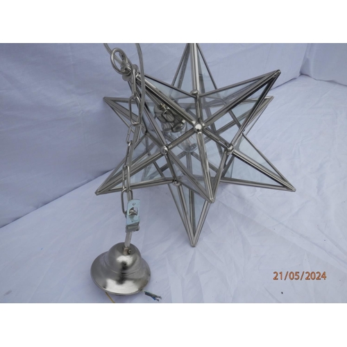 712 - Vaughan Star Lantern light Fitting rrp £895