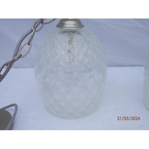 714 - Set of 3 Porto Romana Stern Lantern MCL29 Clear Designed by Anthony Stern rrp £5845 each