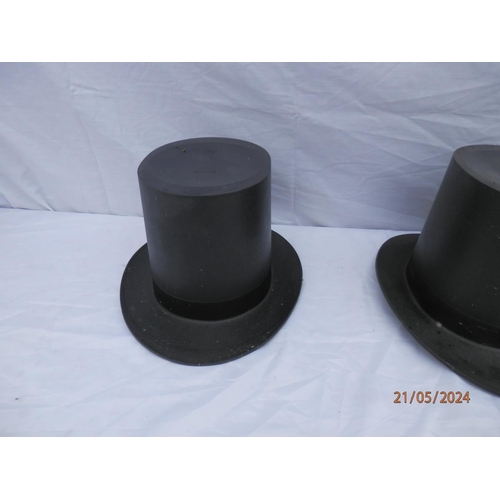 717 - Lot of 3 Vintage Moet and Chandon Top Hat Champagne Ice Buckets