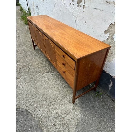 98A - Mid Century Teak Nathan Circle Sideboard