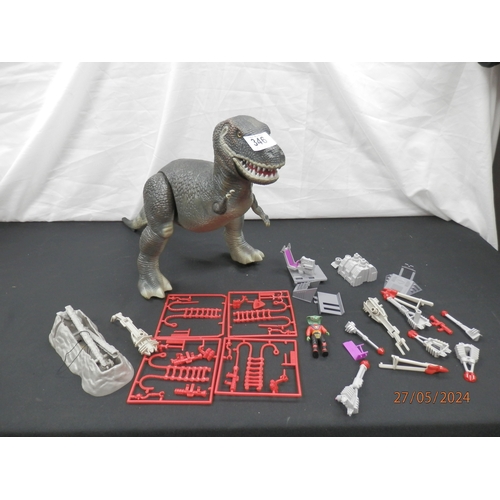 346 - 1980s Tyco Toys Dino Riders T Rex