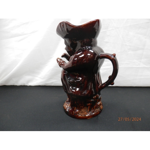 512A - 19th Century Treacle Glazed Toby Jug