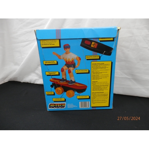 517 - Retro Mint and Boxed RC Skateboard Sam by HI-TECH