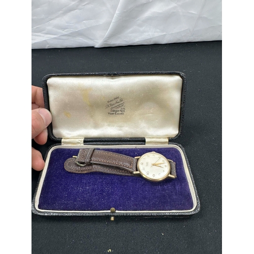 53 - Vintage Boxed Audax Gents Wrist Watch